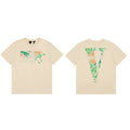 VLONE Camo Fragment Big V Logo Short Sleeve T‑Shirt
