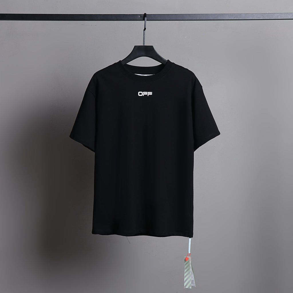 Ow T Shirts Printed Male and Female Trendy Brand Short Sleeve