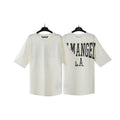 Palm Angels Cream Back Arch Logo Tee