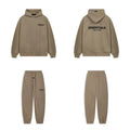 Fog Essentials Letter Print Oversized Hoodie & Sweatpants Two‑Piece Set
