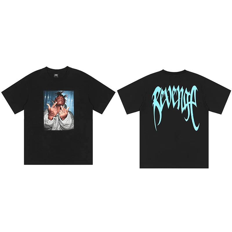 Revenge Portrait Photo Graphic T‑Shirt