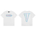 VLONE Friends Pixel Big V Logo Short Sleeve T‑Shirt