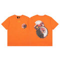 VLONE Saw Blade Skull Graphic Short Sleeve T‑Shirt