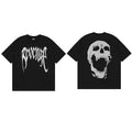 Revenge Large Screaming Skull Graphic T‑Shirt