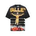 Valleydream Black Valley Sport Dept Jesus Boxing Vintage Graphic T-Shirt