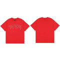 Revenge Silver Outline Thorn Gothic Logo T‑Shirt