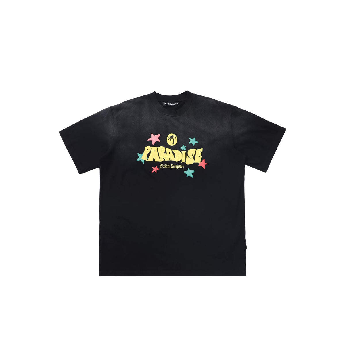 Palm Angels Black Paradise Star Tee