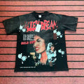 Valleydream Black Sold Out Portrait Splash Ink Vintage T-Shirt