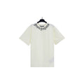 Palm Angels Neck Logo Cream Tee