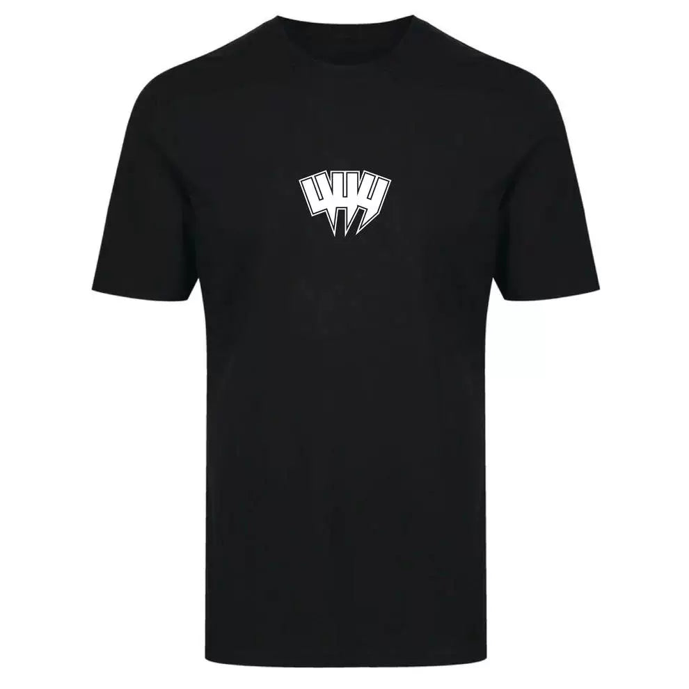 Yelir White Abstract Claw Graphic Black Casual Short Sleeve Tee