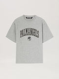 Palm Angels Grey Arch Logo Tee