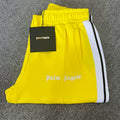 Palm Angels Bright Yellow Track Pants Unisex