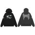 Revenge Vintage Religious Art Graphic Hoodie