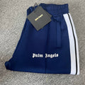 Palm Angels Navy Track Pants Unisex