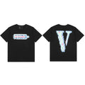 VLONE Friends Pixel Big V Logo Short Sleeve T‑Shirt