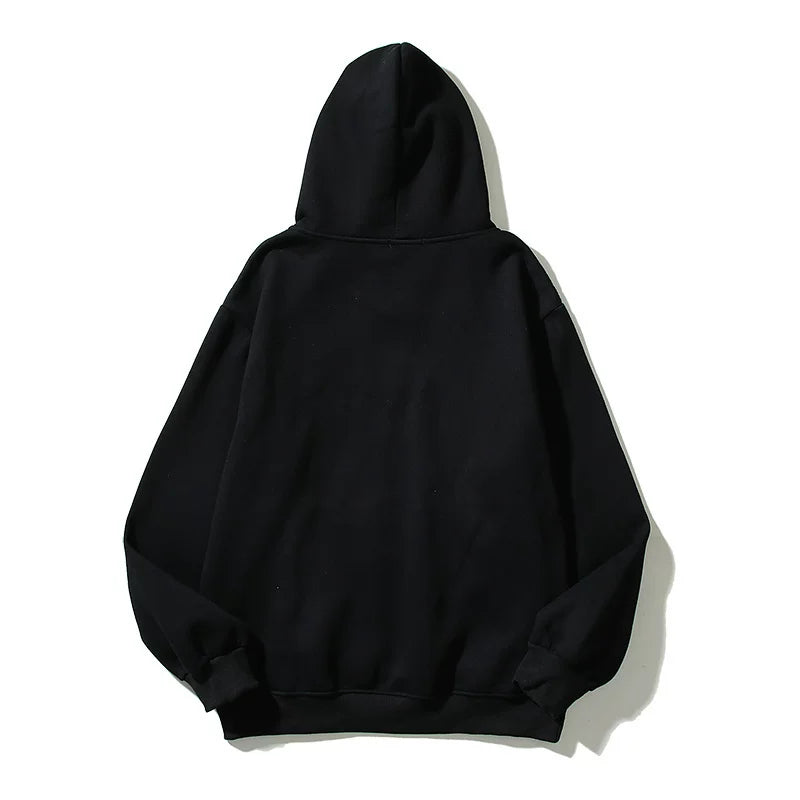 Revenge Gothic Embroidered Logo Pullover Hoodie